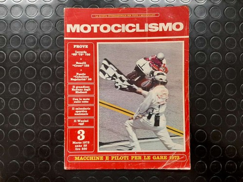 Motorcycling march 1973 - motorcycling,