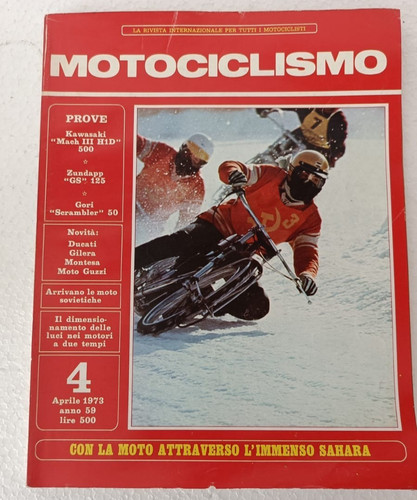 Motociclismo 1973 kawasaki - motociclismo,