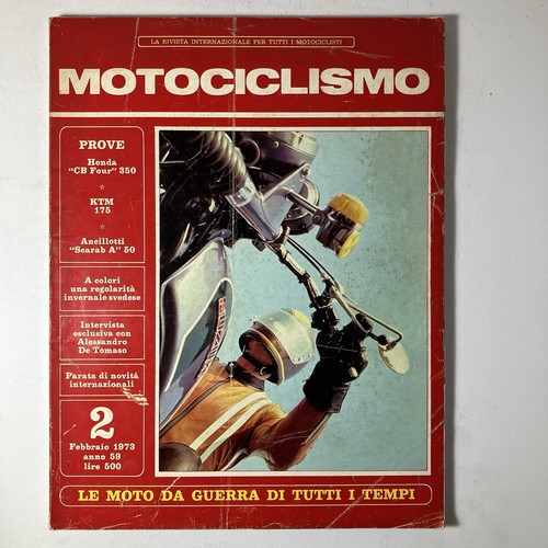 Rivista motociclismo febbraio - rivista,