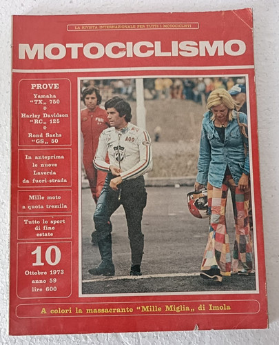Motociclismo 1973 yamaha - -,