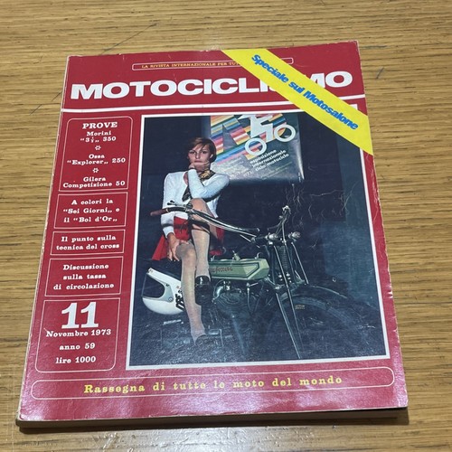 Motociclismo novembre 1973 - motociclismo,