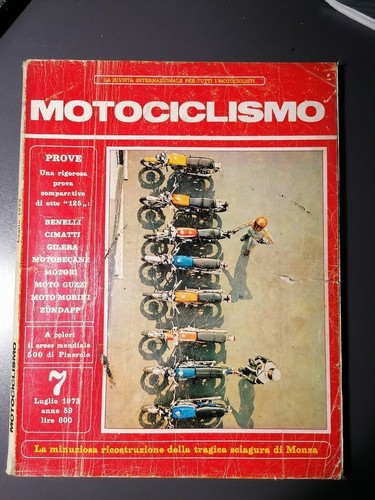 Motociclismo luglio 1973 - motociclismo,