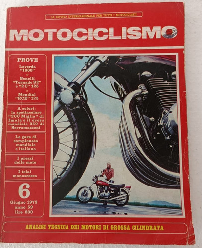 Motociclismo 1973 laverda - motociclismo,